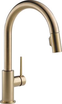 TRINSIC SINGLE HANDLE PULL-DOWN KITCHEN FAUCET