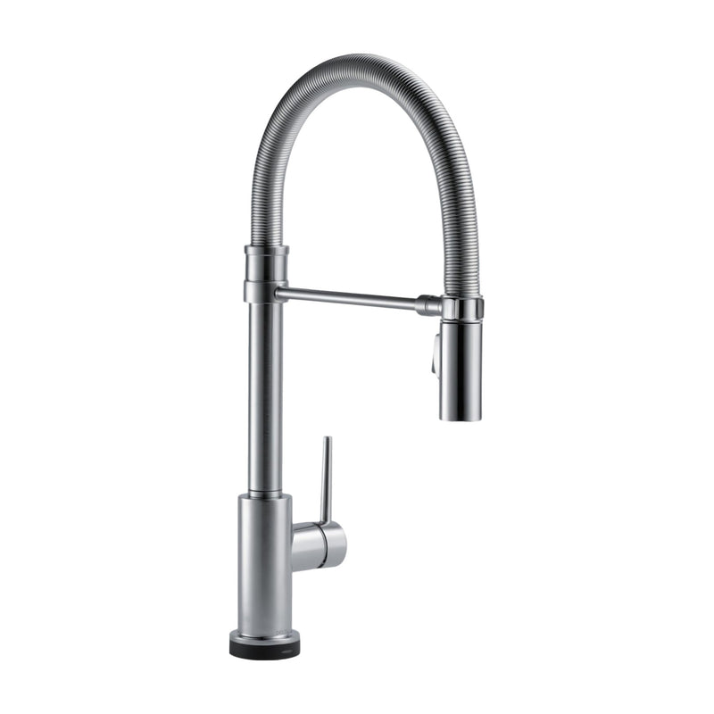 TRINSIC SINGLE HANDLE PULL-DOWN KITCHEN FAUCET WITH SPRING SPOUT WITH TOUCH2O