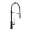 TRINSIC SINGLE HANDLE PULL-DOWN KITCHEN FAUCET WITH SPRING SPOUT WITH TOUCH2O