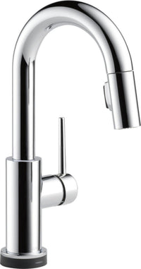 DELTA SINGLE HANDLE PULL-DOWN BAR/PREP FAUCET FEATURING TOUCH2O(R) TECHNOLOGY