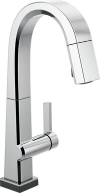 PIVOTAL SINGLE HANDLE PULL DOWN BAR/PREP FAUCET WITH TOUCH2O TECHNOLOGY