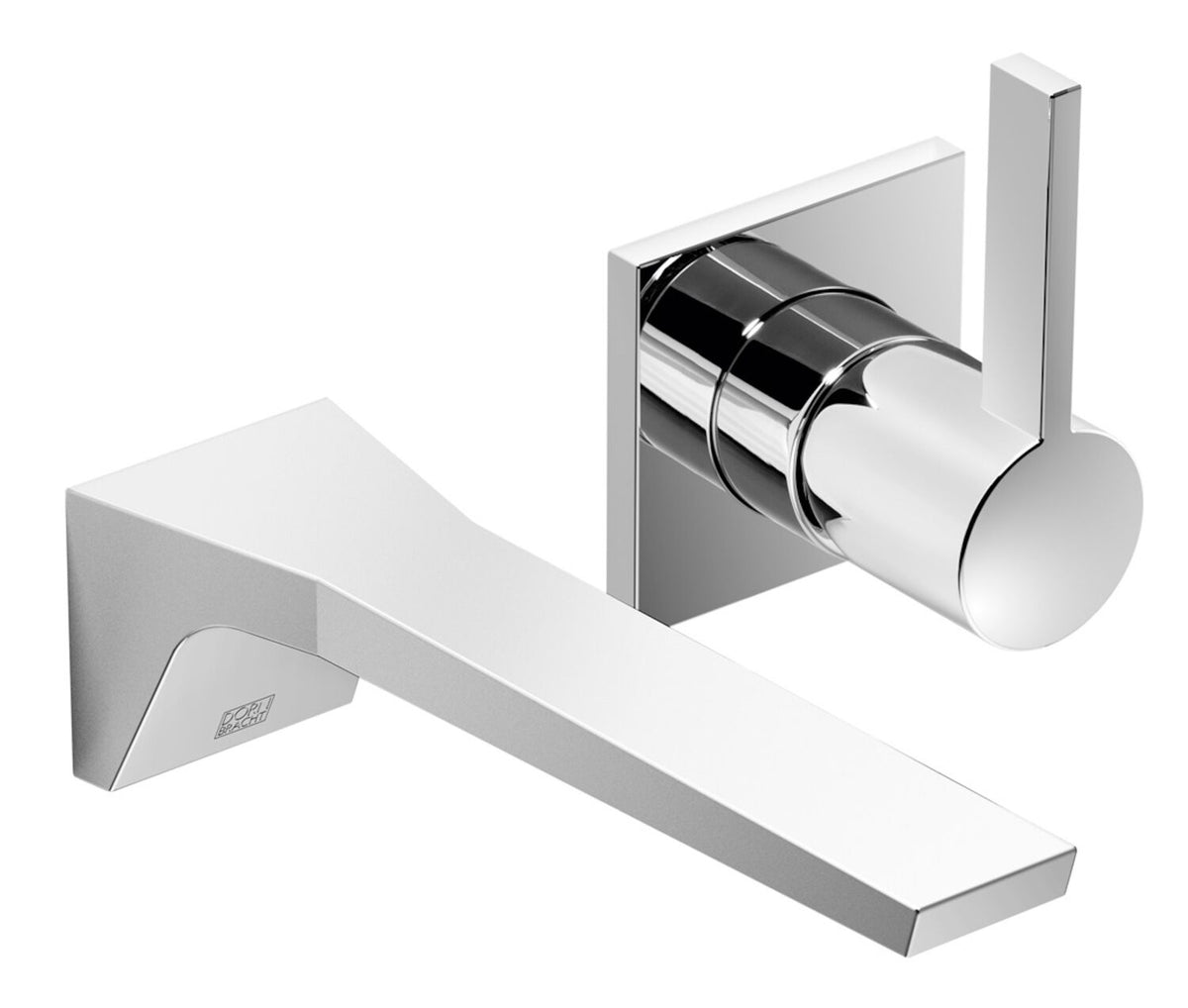 CL.1 SINGLE-LEVER WALL MOUNTED LAVATORY FAUCET WITHOUT DRAIN