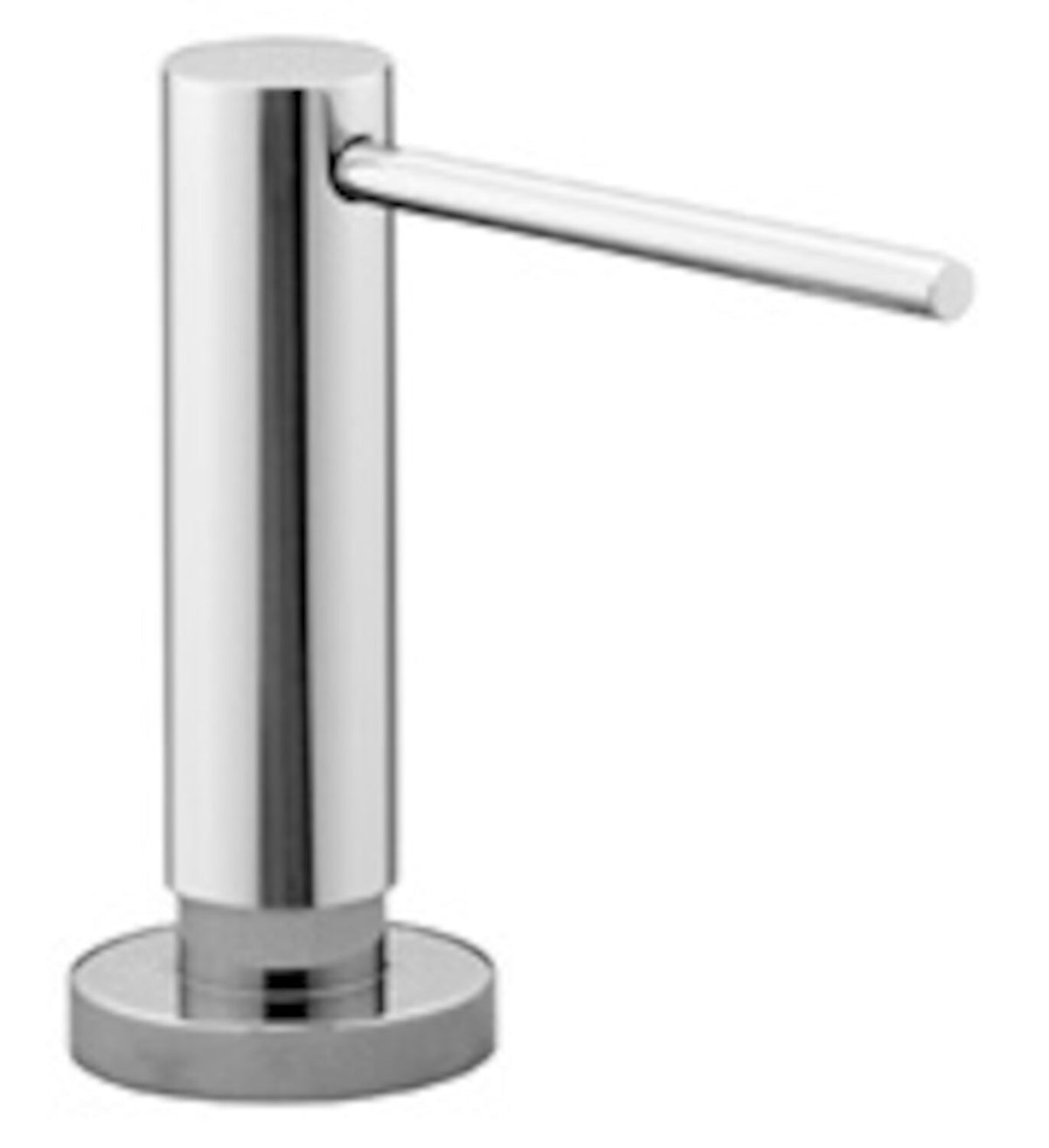 TARA. SOAP DISPENSER WITH FLANGE