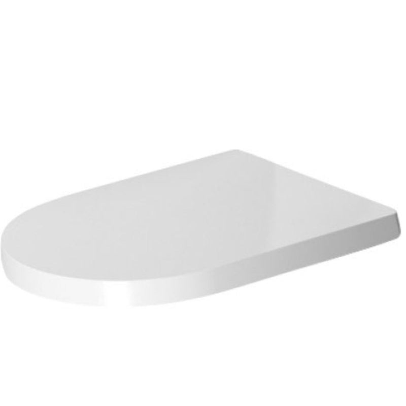 ME BY STARCK TOILET SEAT AND COVER, ELONGATED, HINGES STAINLESS STEEL, WITHOUT SLOW CLOSE