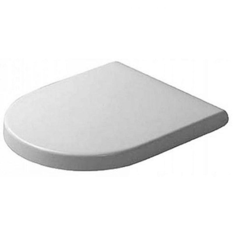STARCK 3 TOILET SEAT AND COVER, HINGES STAINLESS STEEL, REMOVABLE, WITH SLOW CLOSE