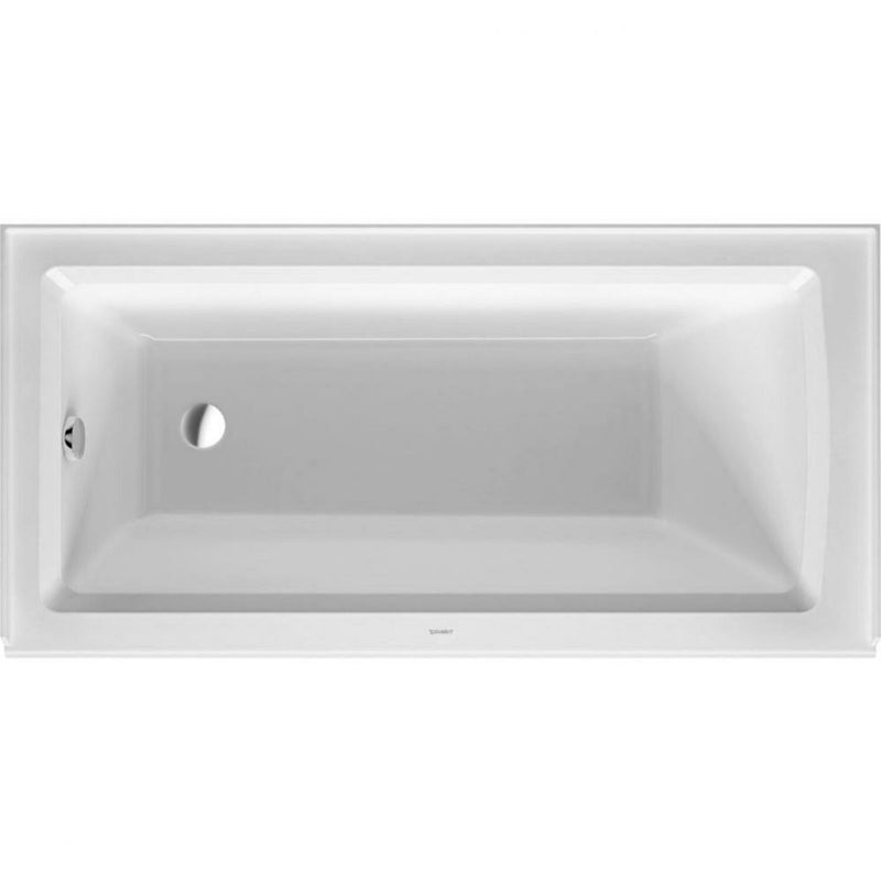 ARCHITEC ACRYLIC BATHTUB WITH 19.25 INCH PANEL HEIGHT AND LEFT DRAIN