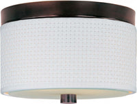 ELEMENTS 2-LIGHT FLUSH MOUNT, SMALL