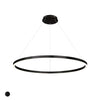 SPUNTO 47-INCH 3000K LED ROUND CHANDELIER, 31472