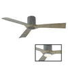 AVIATOR 54-INCH 3000K LED FLUSH MOUNT CEILING FAN