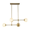 FIORE 42" 4 LIGHT CHANDELIER