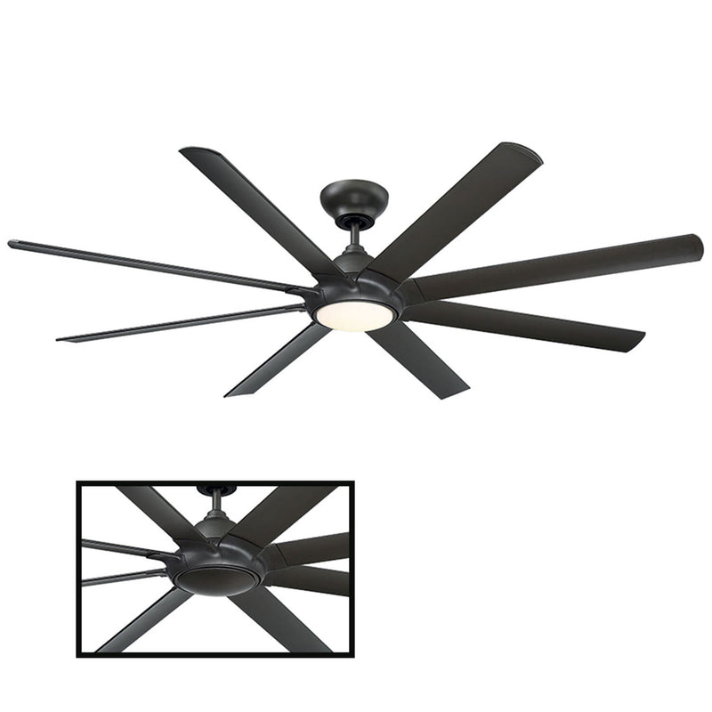 HYDRA 80-INCH 3000K LED CEILING FAN