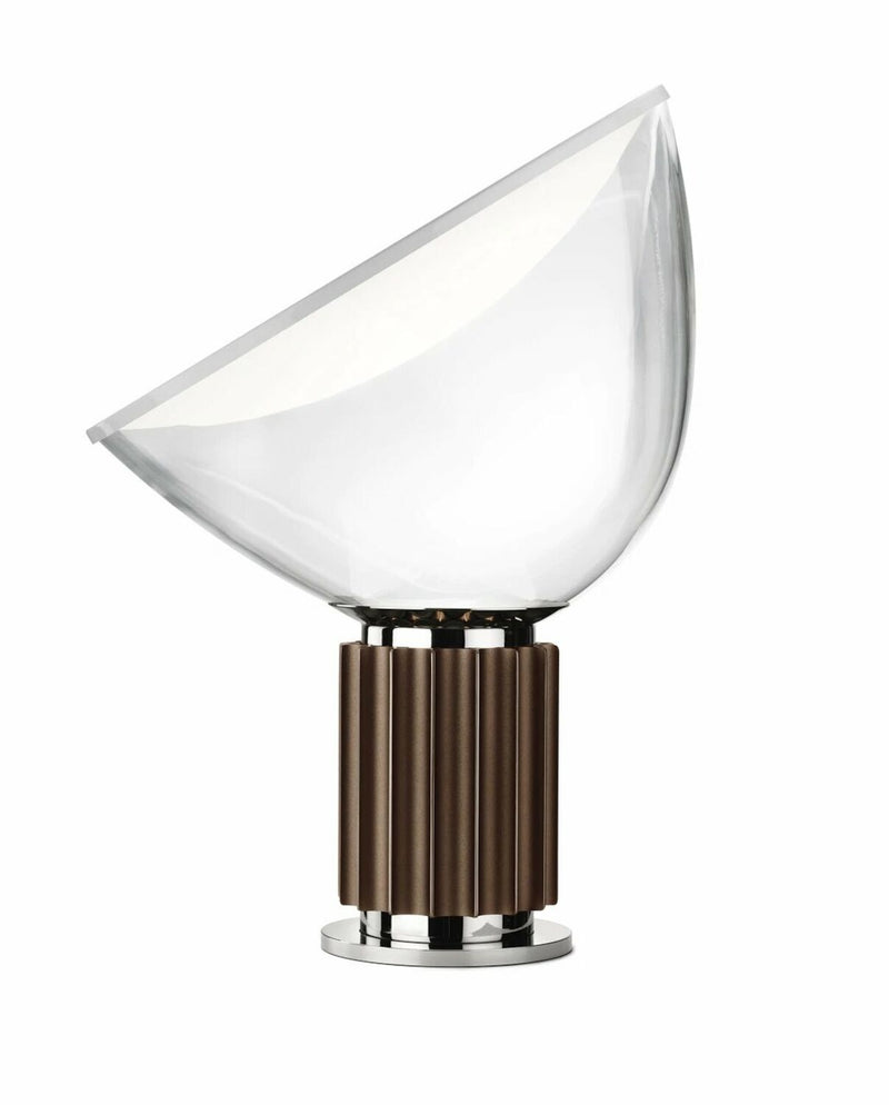 TACCIA SMALL - ALUMINUM LED TABLE LAMP BY ACHILLE CASTIGLIONI