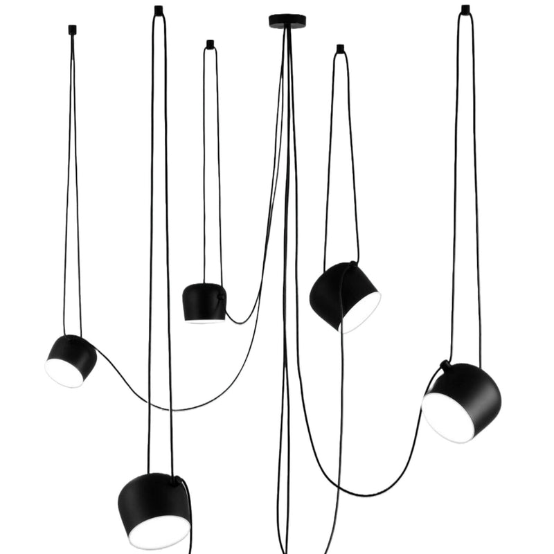 AIM LED PENDANT LIGHT (SET OF 5 WITH MULTICANOPY) BY RONAN AND ERWAN BOUROULLEC