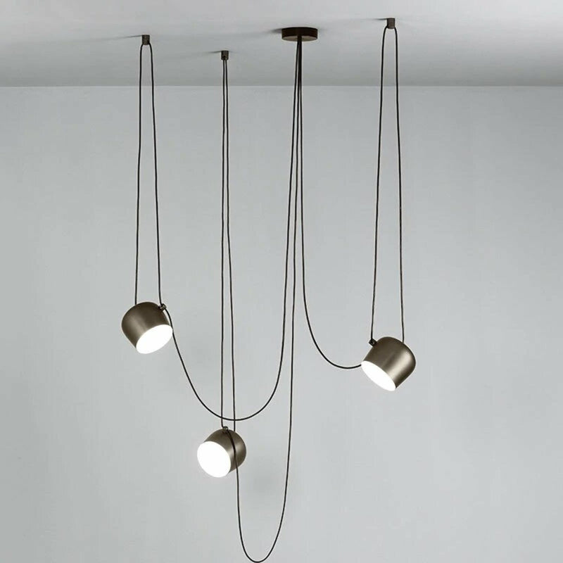 AIM SMALL - LED PENDANT LIGHT (SET OF 3 WITH MULTICANOPY) BY RONAN AND ERWAN BOUROULLEC