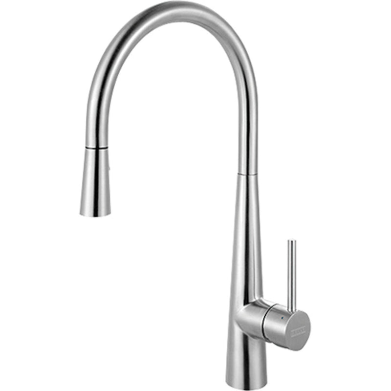 STEEL SERIES 17.5" SINGLE HANDLE PULL-DOWN KITCHEN FAUCET