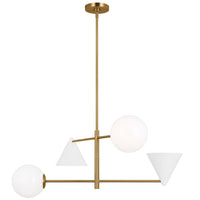 COSMO LARGE 4 LIGHT CHANDELIER