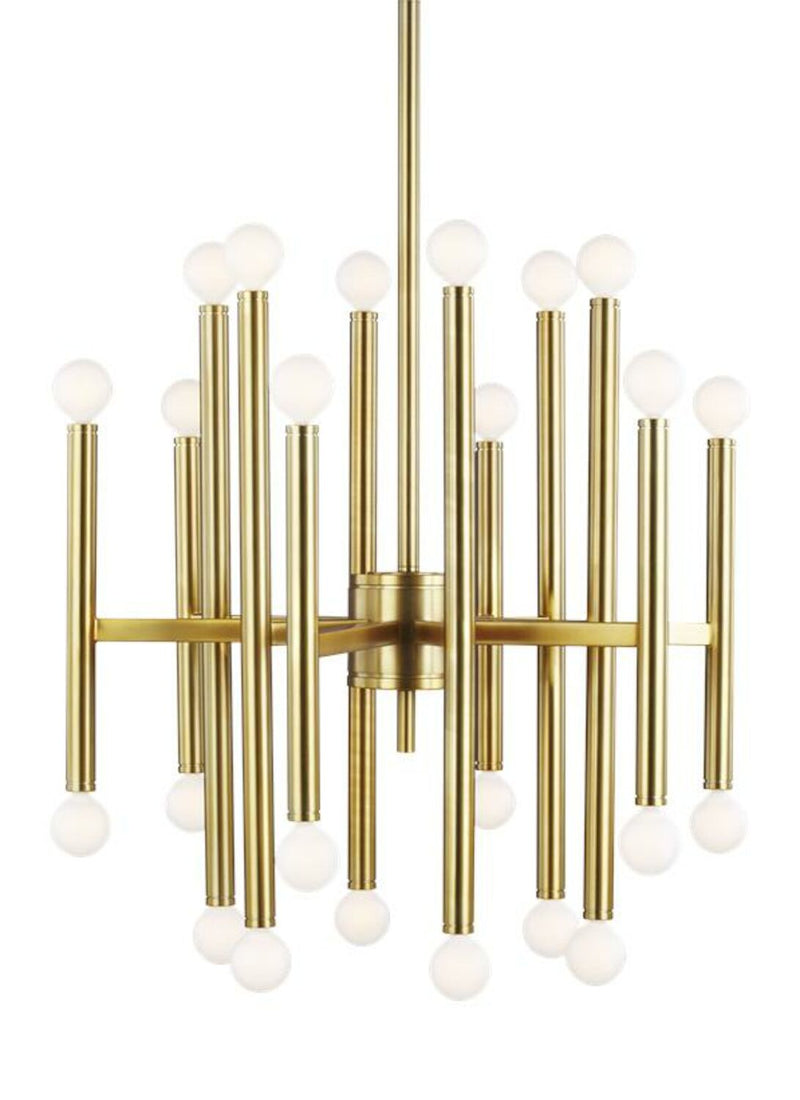 BECKHAM MODERN 24 LIGHT CHANDELIER