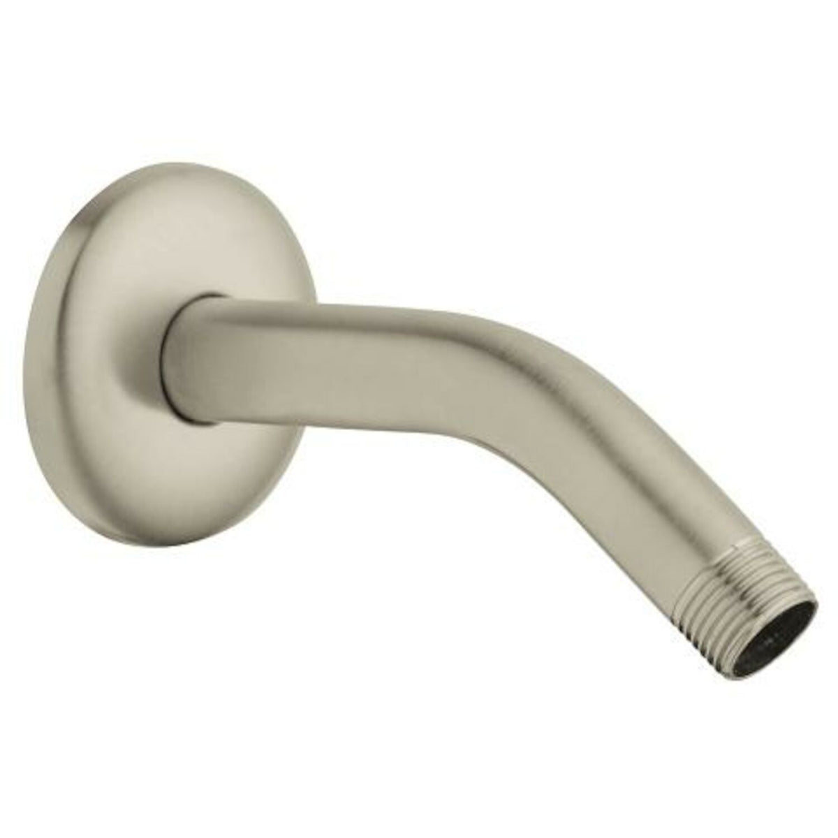 TUBULAR SHOWER ARM WITH FLANGE