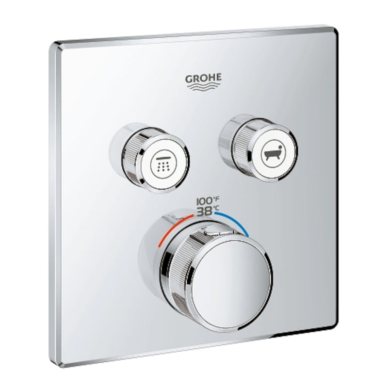 GROHTHERM SMARTCONTROL DUAL FUNCTION THERMOSTATIC VALVE TRIM