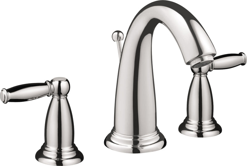 SWING C WIDESPREAD FAUCET WITH LEVER HANDLES
