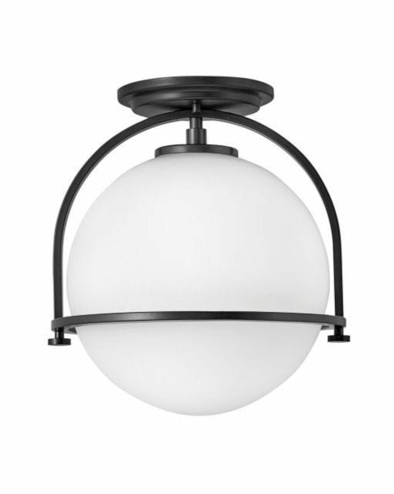 SOMERSET SMALL SEMI-FLUSH MOUNT