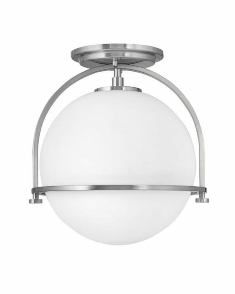 SOMERSET SMALL SEMI-FLUSH MOUNT