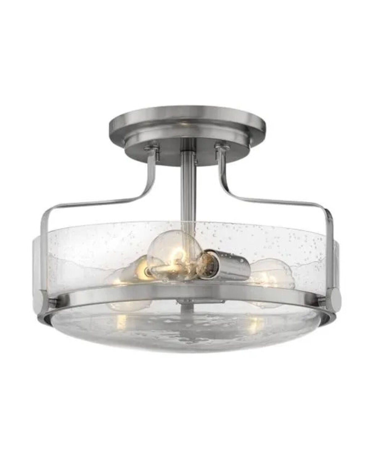 HARPER 14.5-INCH THREE LIGHT SEMI-FLUSH MOUNT