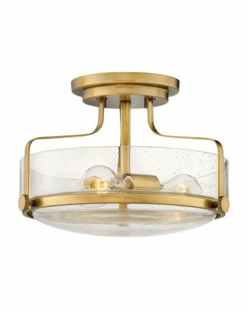 HARPER 14.5-INCH THREE LIGHT SEMI-FLUSH MOUNT