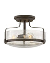 HARPER 14.5-INCH THREE LIGHT SEMI-FLUSH MOUNT