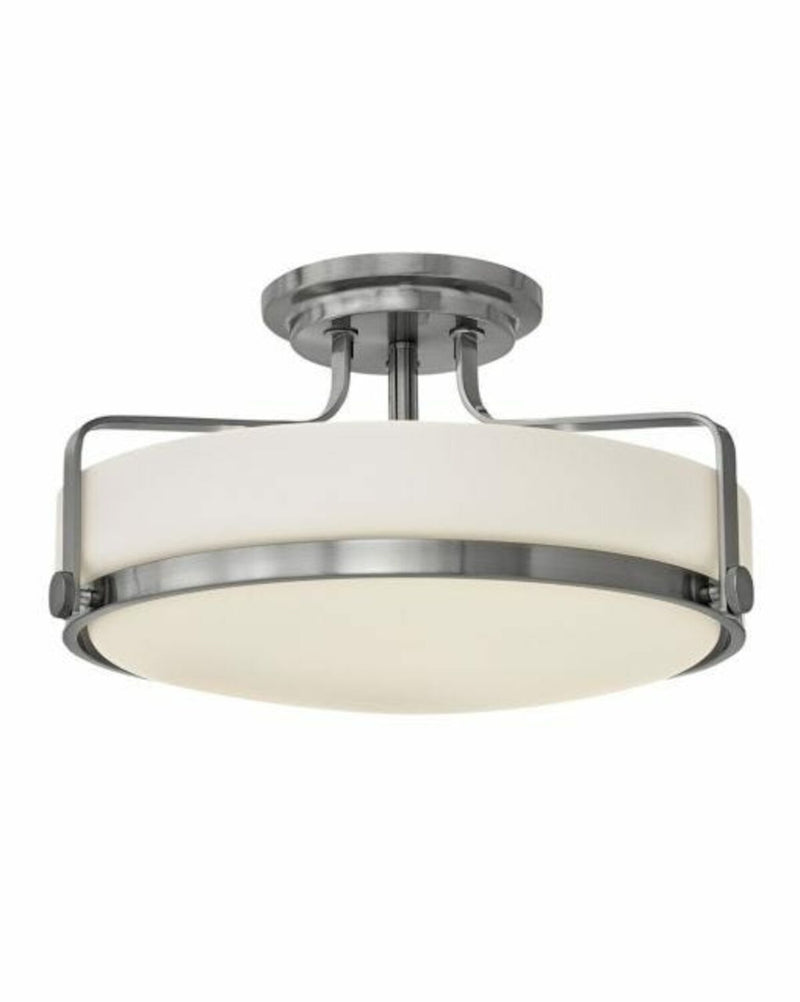 HARPER 18" 3 LIGHT SEMI-FLUSH MOUNT