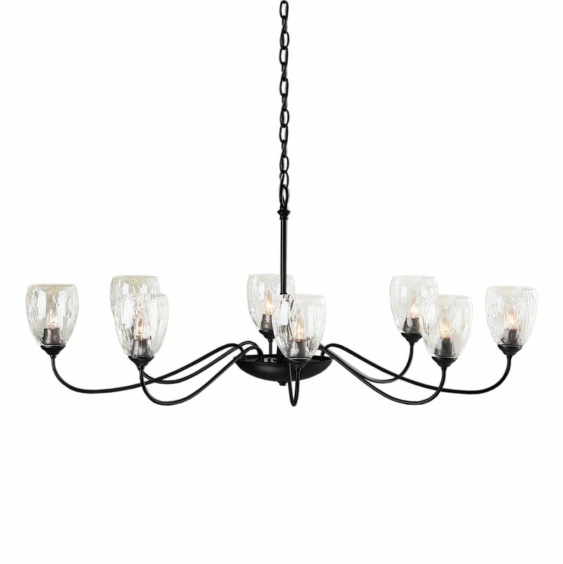 OVAL LARGE 8 ARM CHANDELIER