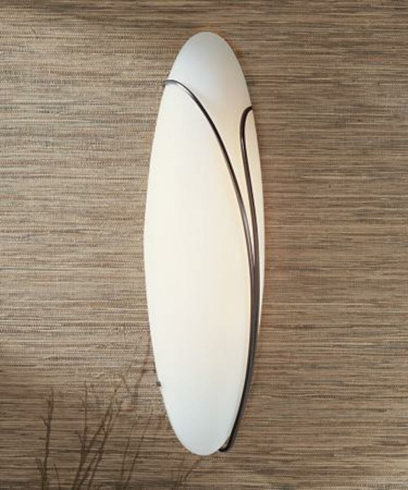 OVAL WITH REEDS SCONCE