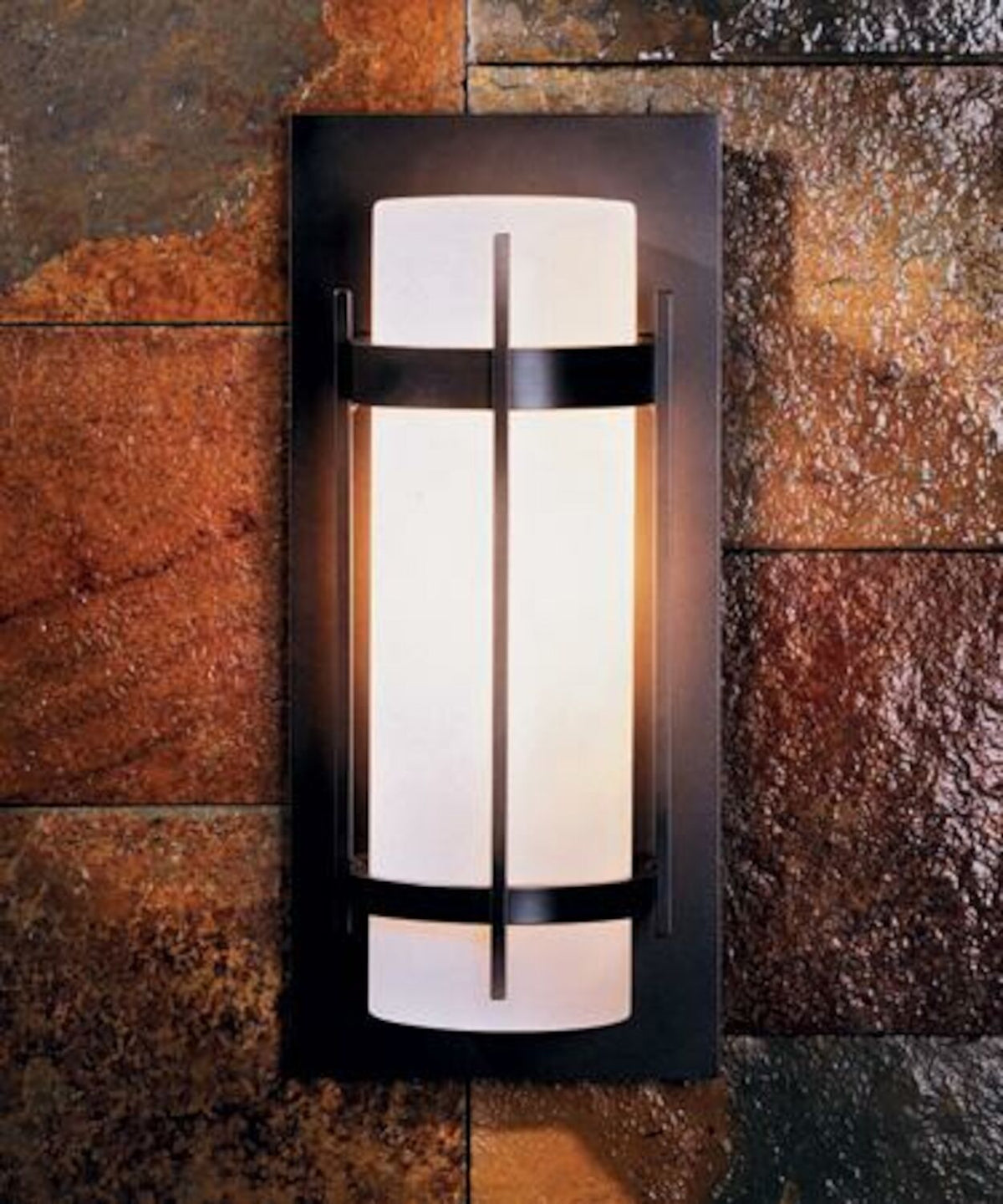 BANDED OUTDOOR SCONCE