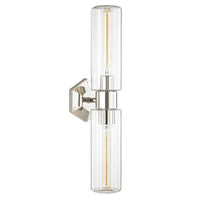 ROEBLING TWO LIGHT WALL SCONCE