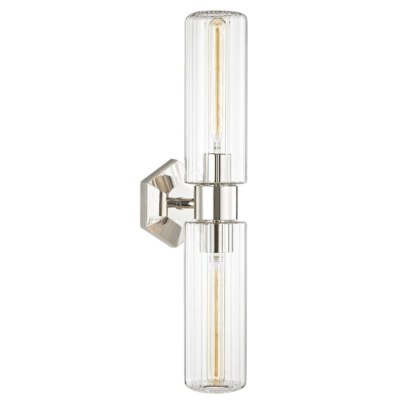 ROEBLING TWO LIGHT WALL SCONCE
