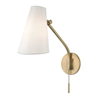 PATTEN 1-LIGHT SWING ARM WALL SCONCE