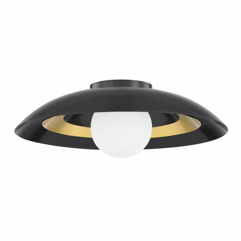 TOBIA 15.75" ONE LIGHT FLUSH MOUNT