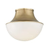 LETTIE 10.75" ONE LIGHT FLUSH MOUNT