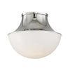 LETTIE 10.75" ONE LIGHT FLUSH MOUNT