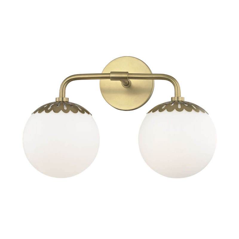 PAIGE 2-LIGHT VANITY FIXTURE