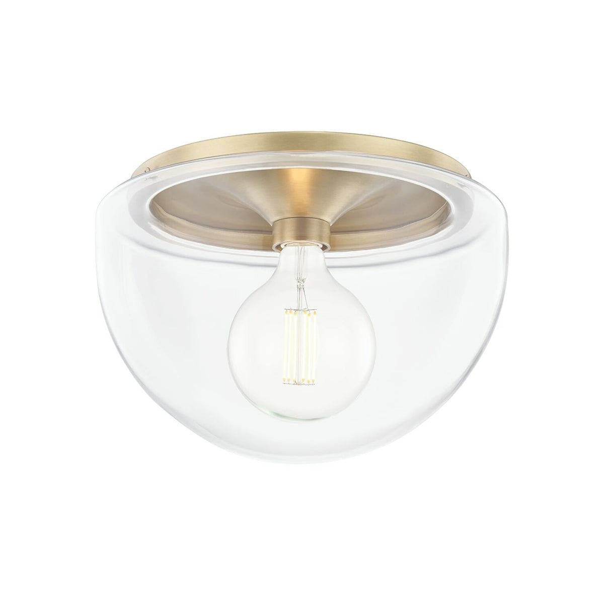 GRACE 13.75" ONE LIGHT FLUSH MOUNT