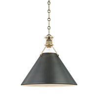 METAL NO.2 1-LIGHT PENDANT LIGHT, MDS952