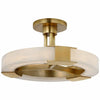 COVET 14-INCH MEDIUM RING LED SEMI-FLUSH MOUNT