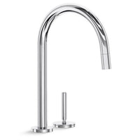 ONE PULL-DOWN KITCHEN FAUCET