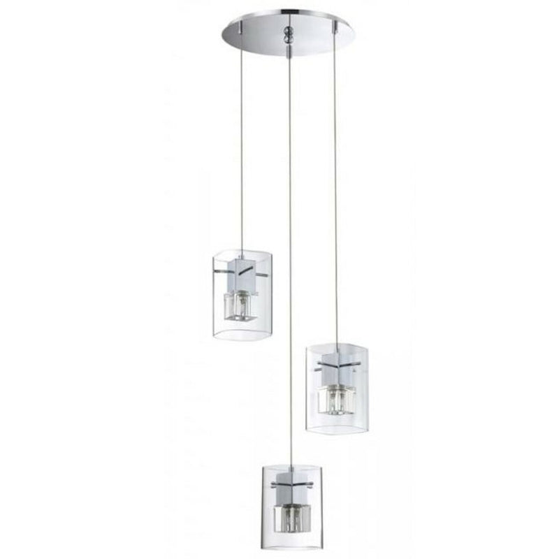 METRO 3-LIGHT PAN PENDANT LIGHT