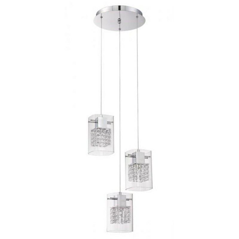 POLITAN 3-LIGHT PAN PENDANT LIGHT