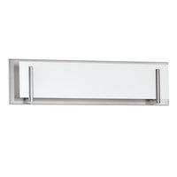 AURORA 4-LIGHT 24-INCH VANITY LIGHT WITH WHITE GLASS, VF2400WH-4L