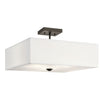 SHAILENE 18" 3 LIGHT SEMI FLUSH MOUNT