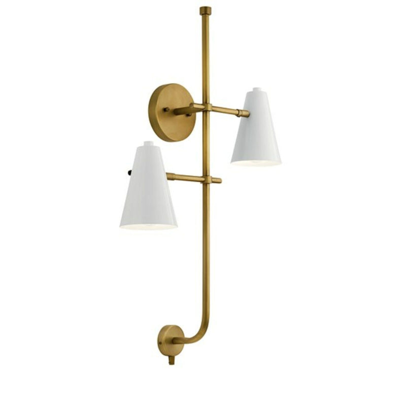 SYLVIA 2 LIGHT WALL SCONCE