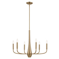 DEELA 6 LIGHT CHANDELIER